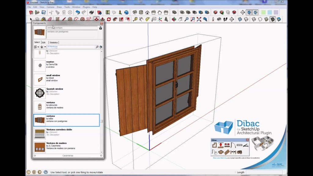 Как записать видео в sketchup